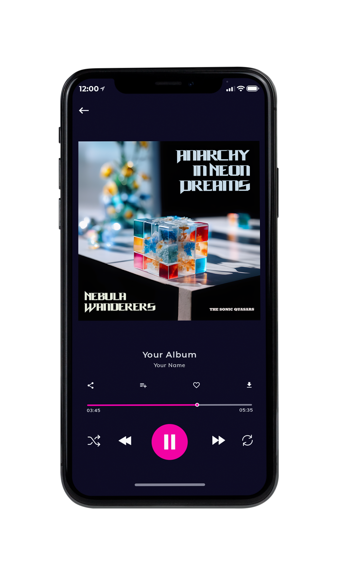 Tablet view of Premade Contemporary Music Album Cover - Woodsmoke #23626 | AlbumArtZone*