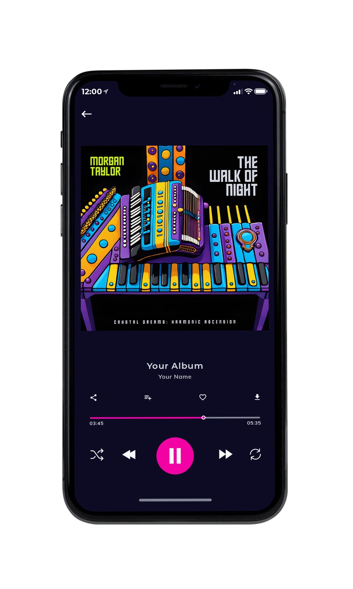 Tablet view of Premade Indie & Folk Music Album Cover - Cinder #23645 | AlbumArtZone*