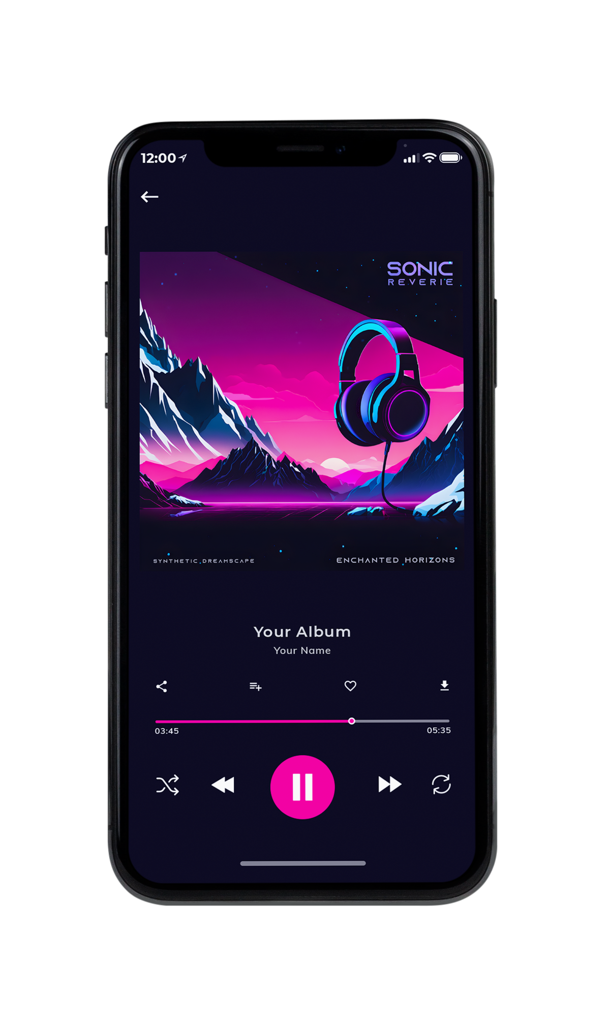 Tablet view of Premade Electronica & Ambient Album Cover - Hopbush #23654 | AlbumArtZone*