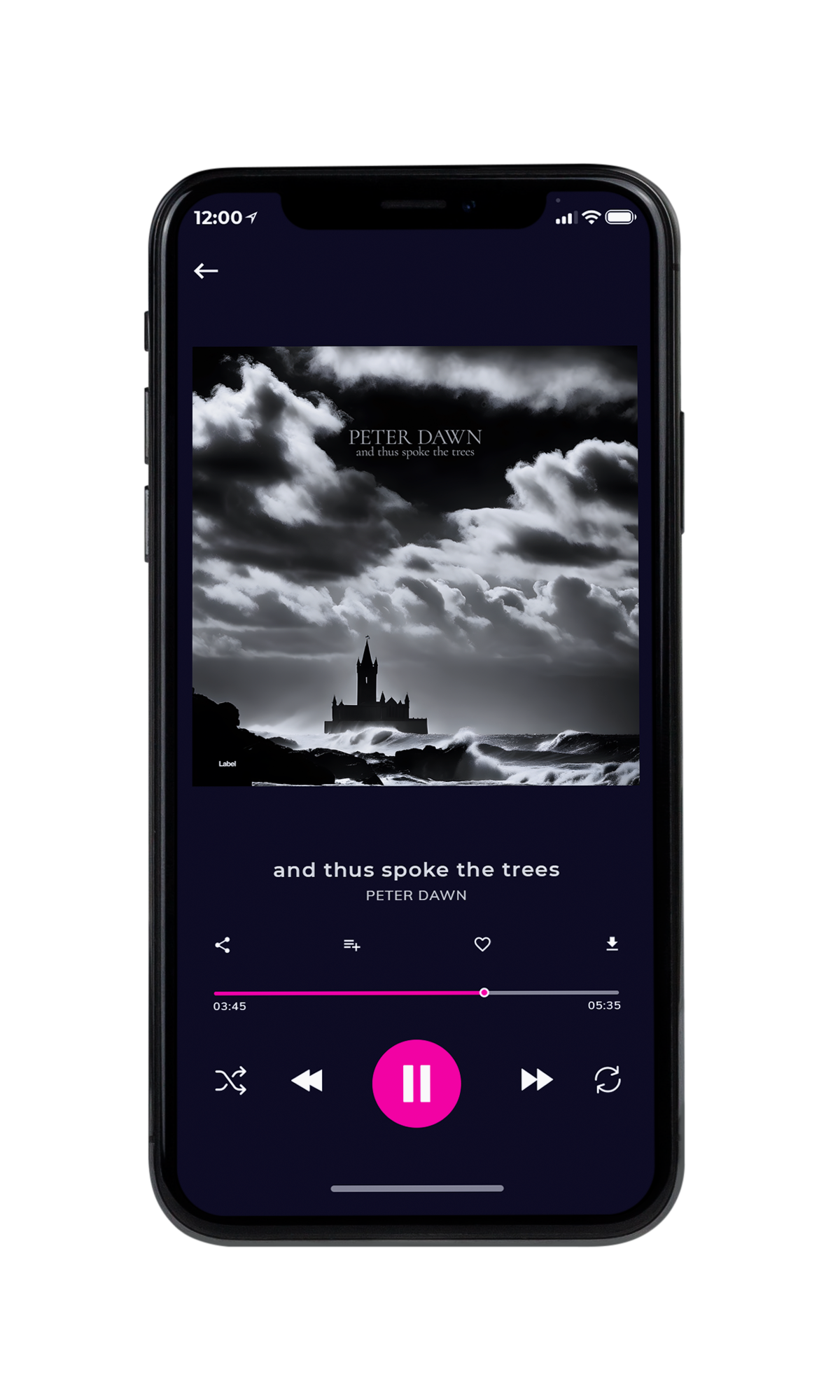 Tablet view of Premade Electronica & Ambient Album Cover - Tuna #23670 | AlbumArtZone*