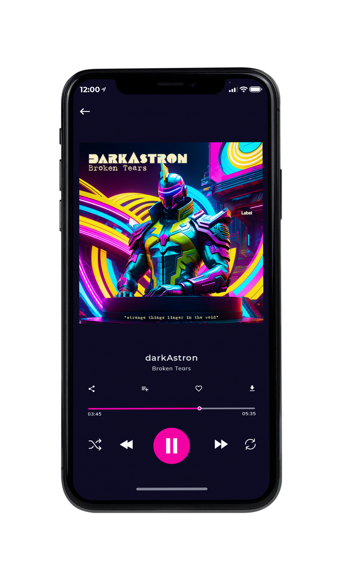 Tablet view of Premade EDM, House & Dub Album Cover - Tonys Pink #23691 | AlbumArtZone*