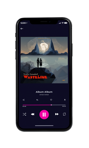 Tablet view of Premade Pop Album Cover - Mako #23719 | AlbumArtZone*