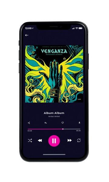 Tablet view of Premade EDM, House & Dub Album Cover - Starship #23734 | AlbumArtZone*