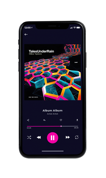 Tablet view of Premade Electronica & Ambient Album Cover - Aztec #23752 | AlbumArtZone*
