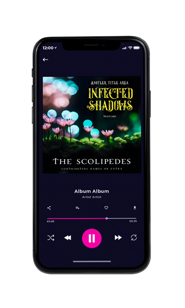Tablet view of Premade Electronica & Ambient Album Cover - Thistle Green #23760 | AlbumArtZone*