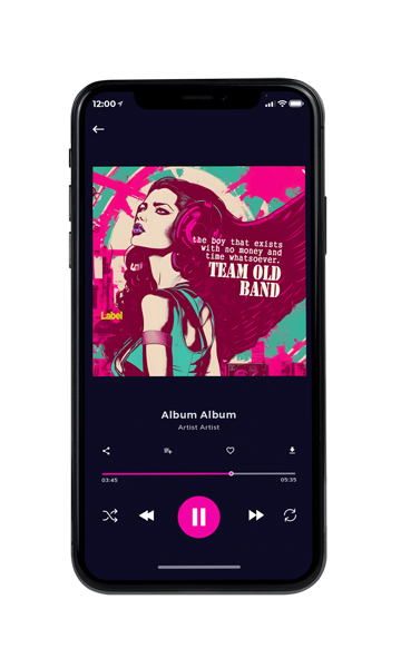 Tablet view of Premade Rock,Punk & Alternative Album Cover - Claret #23784 | AlbumArtZone*