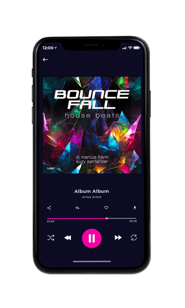 Tablet view of Premade Dance & House Album Cover - Baltic Sea #23797 | AlbumArtZone*