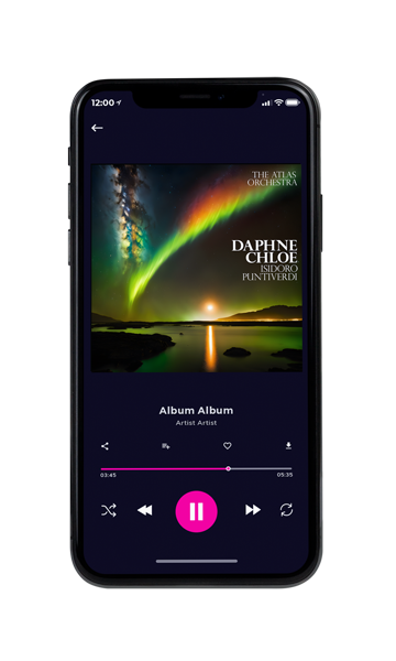Tablet view of Premade Electronica & Ambient Album Cover - Rangitoto #23808 | AlbumArtZone*