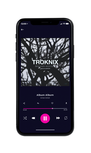 Tablet view of Premade Podcast Album Cover - Silver Sand #23843 | AlbumArtZone*