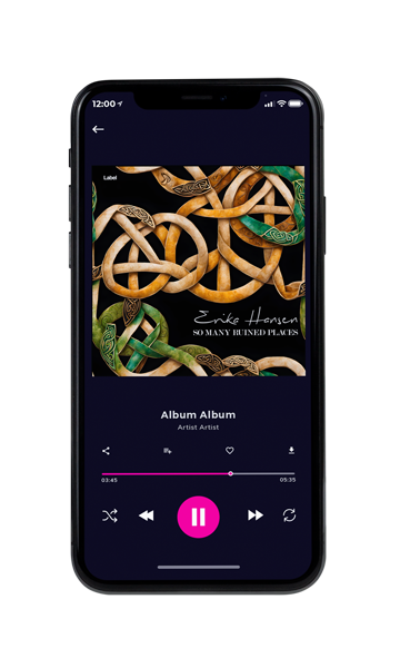 Tablet view of Premade Indie & Folk Music Album Cover - Laser #23849 | AlbumArtZone*
