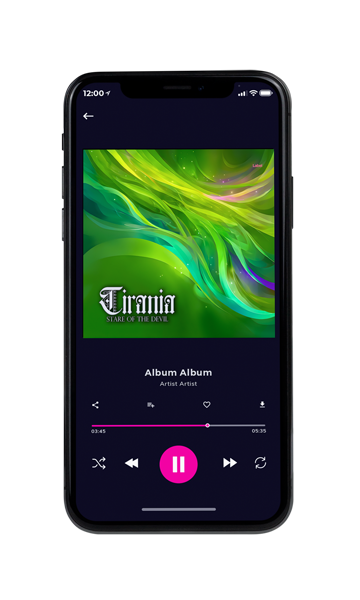 Tablet view of Premade Electronica & Ambient Album Cover - Olive Drab #23851 | AlbumArtZone*