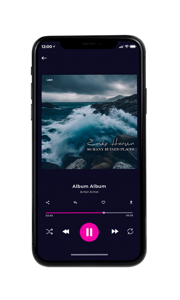 Tablet view of Premade Indie & Folk Music Album Cover - Pickled Bluewood #23852 | AlbumArtZone*