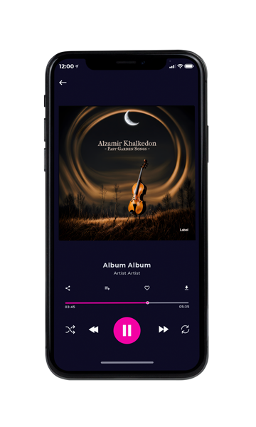 Tablet view of Premade Contemporary Music Album Cover - Zeus #23895 | AlbumArtZone*