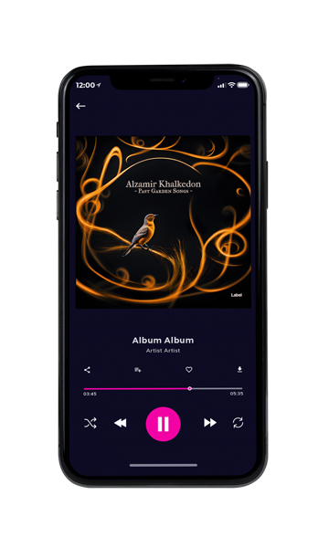 Tablet view of Premade Indie & Folk Music Album Cover - Cod Gray #23896 | AlbumArtZone*