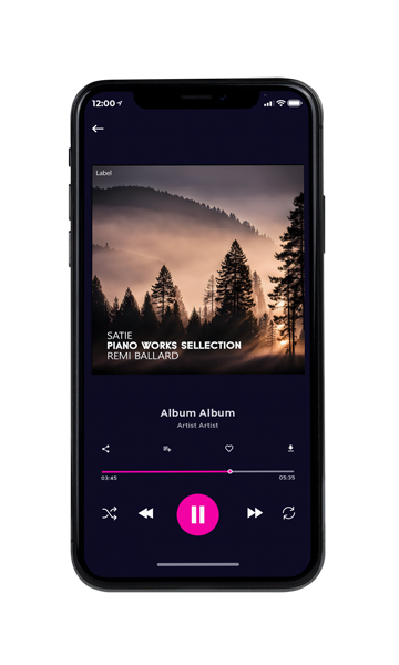Tablet view of Premade Classical & Romantic Music Album Cover - Dune #23909 | AlbumArtZone*