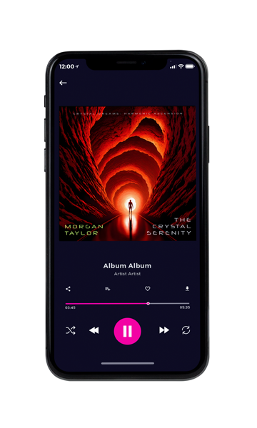 Tablet view of Premade EDM, House & Dub Album Cover - Flame Pea #23920 | AlbumArtZone*