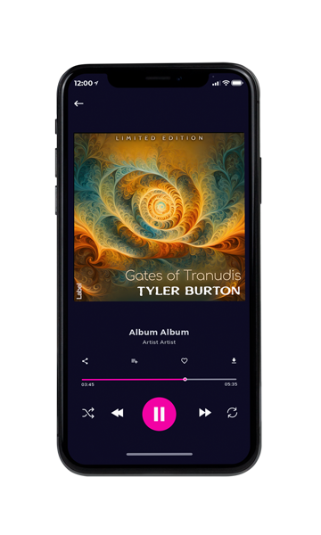 Tablet view of Premade Electronica & Ambient Book Cover - Millbrook #23923 | AlbumArtZone*