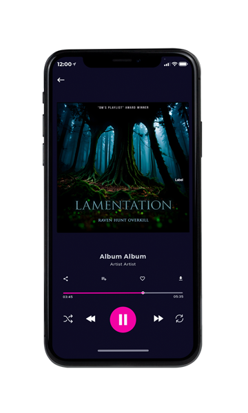 Tablet view of Premade Indie & Folk Music Album Cover - Black Bean #23948 | AlbumArtZone*