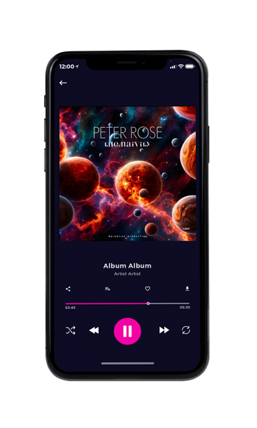 Tablet view of Premade EDM, House & Dub Album Cover - Burning Sand #23972 | AlbumArtZone*