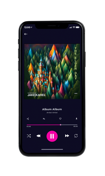 Tablet view of Premade Indie & Folk Music Album Cover - Heavy Metal #23976 | AlbumArtZone*