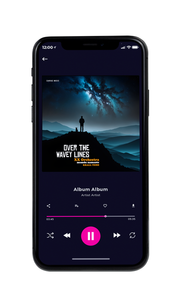 Tablet view of Premade Indie & Folk Music Album Cover - Mirage #24006 | AlbumArtZone*