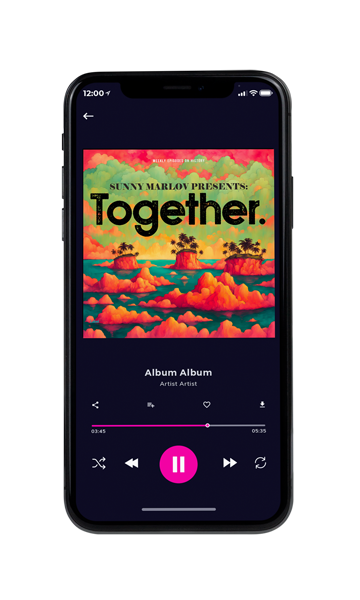 Tablet view of Premade Pop Album Cover - Laser #24007 | AlbumArtZone*