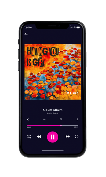 Tablet view of Premade Indie & Folk Music Album Cover - Zest #24024 | AlbumArtZone*
