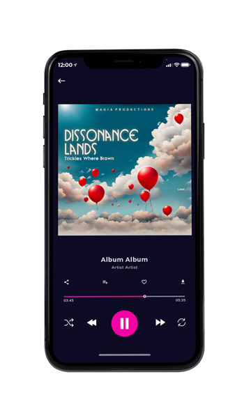 Tablet view of Premade Pop Album Cover - Nomad #24033 | AlbumArtZone*