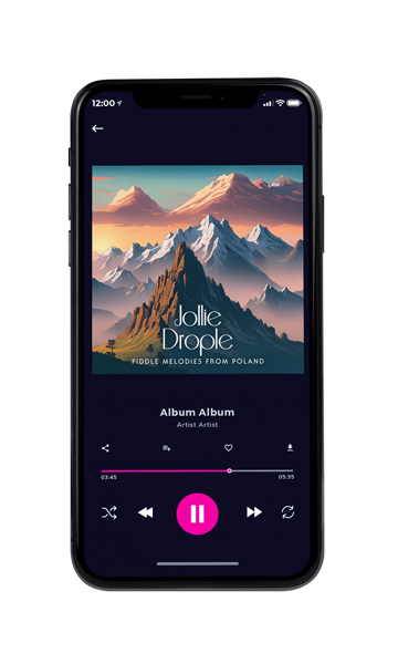 Tablet view of Premade Indie & Folk Music Album Cover - River Bed #24035 | AlbumArtZone*