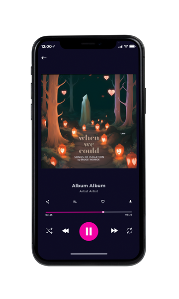 Tablet view of Premade Contemporary Music Album Cover - Heavy Metal #24068 | AlbumArtZone*