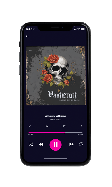Tablet view of Premade Rock,Punk & Alternative Album Cover - Fuscous Gray #24082 | AlbumArtZone*