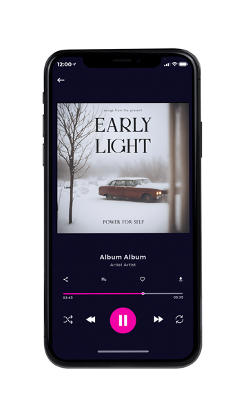 Tablet view of Premade Pop Album Cover - Cloud #24101 | AlbumArtZone*