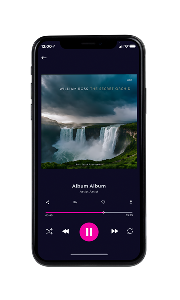 Tablet view of Premade Country & Acoustic Album Cover - Outer Space #24103 | AlbumArtZone*