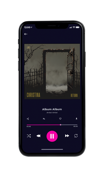 Tablet view of Premade Electronica & Ambient Album Cover - Armadillo #24109 | AlbumArtZone*