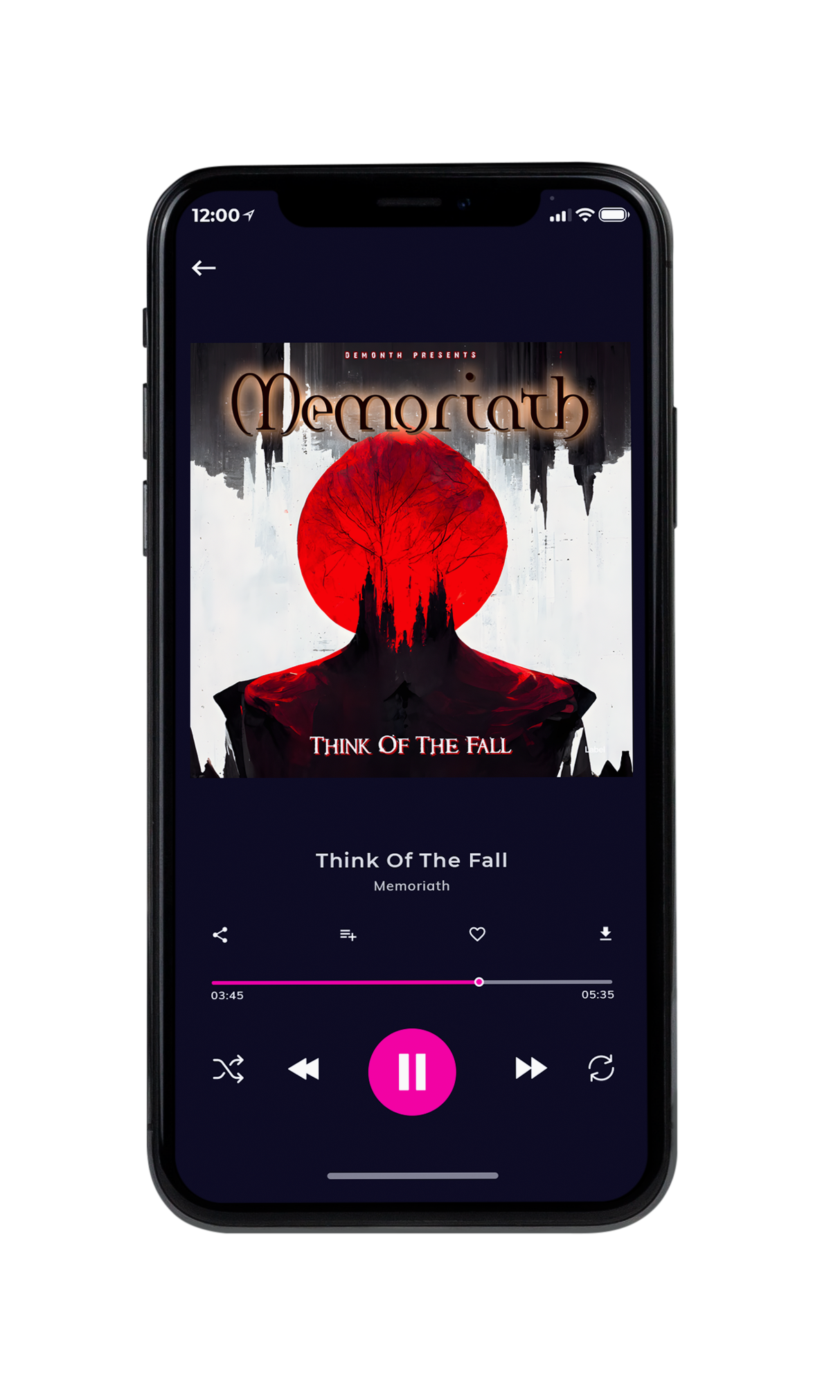 Tablet view of Premade Heavy Metal & Gothic Metal Album Cover - Satin Linen #203976 | AlbumArtZone*