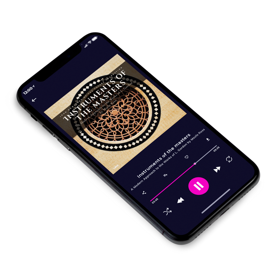 3D view of Premade Early Music Album Cover - Tan #100 | AlbumArtZone*