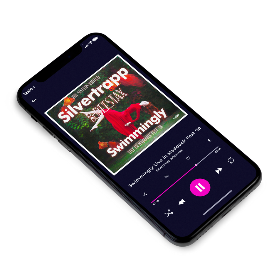 3D view of Premade Pop Album Cover - Rangitoto #189 | AlbumArtZone*
