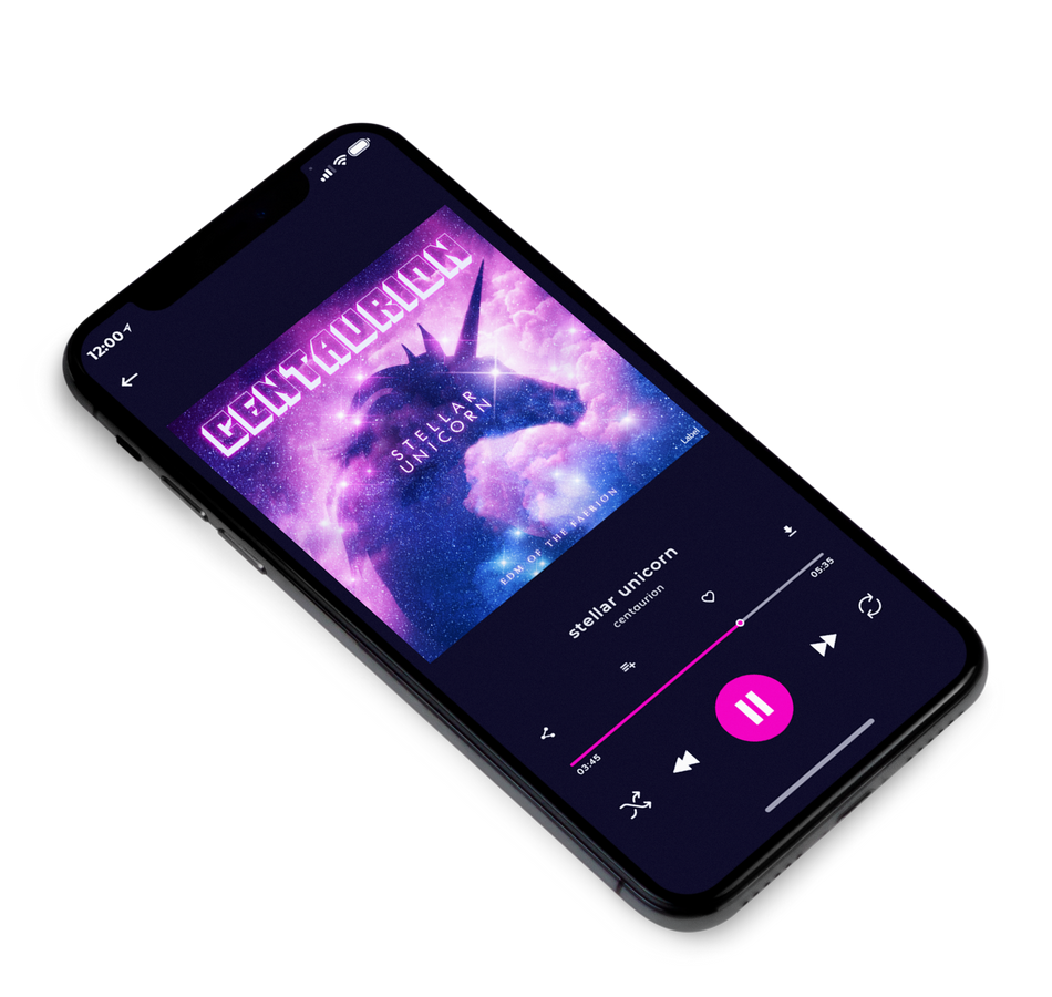 3D view of Premade New Age Album Cover - Minsk #384 | AlbumArtZone*