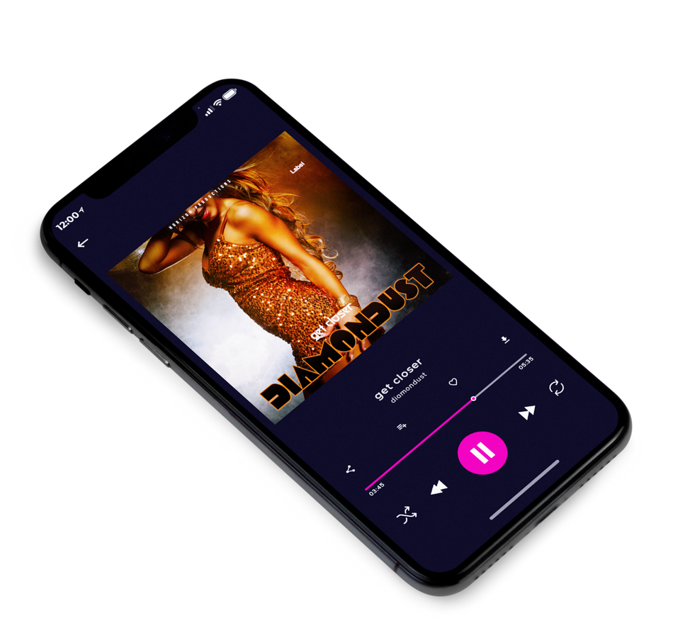 3D view of Premade Pop Album Cover - Sambuca #580 | AlbumArtZone*
