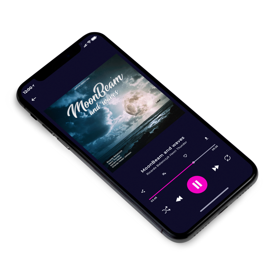 3D view of Premade Classical & Romantic Music Album Cover - Ebony Clay #734 | AlbumArtZone*