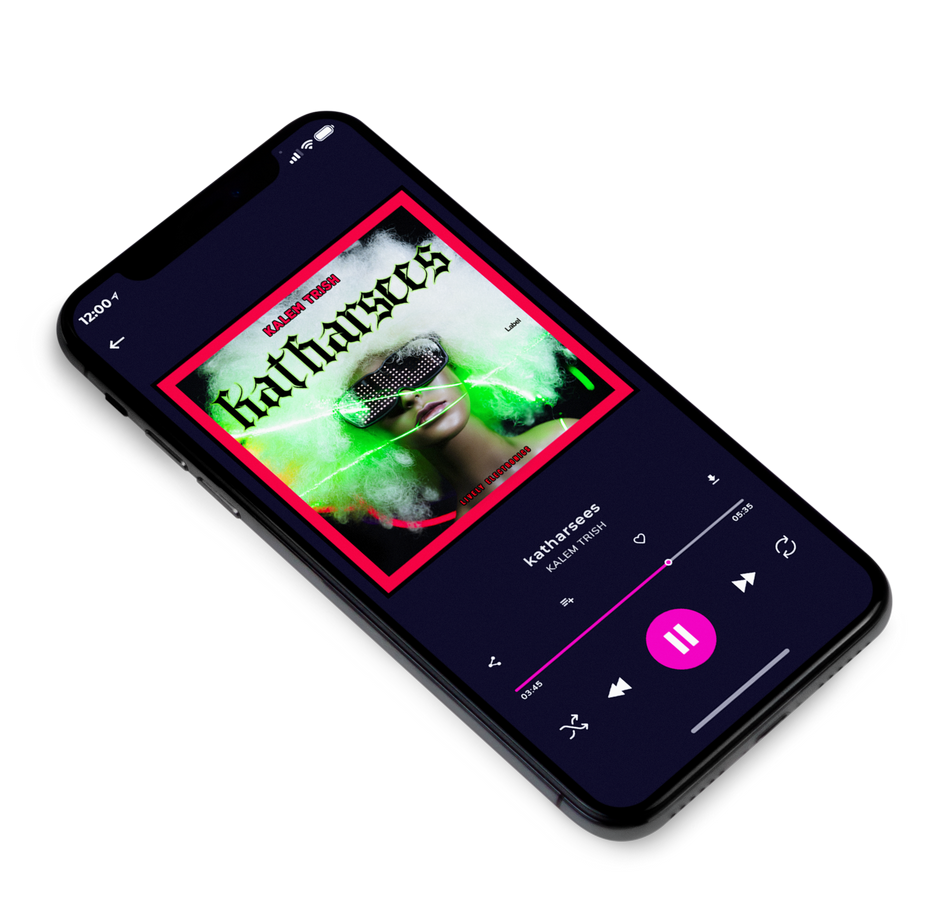 3D view of Premade Summer Hits Album Cover - Moss Green #960 | AlbumArtZone*