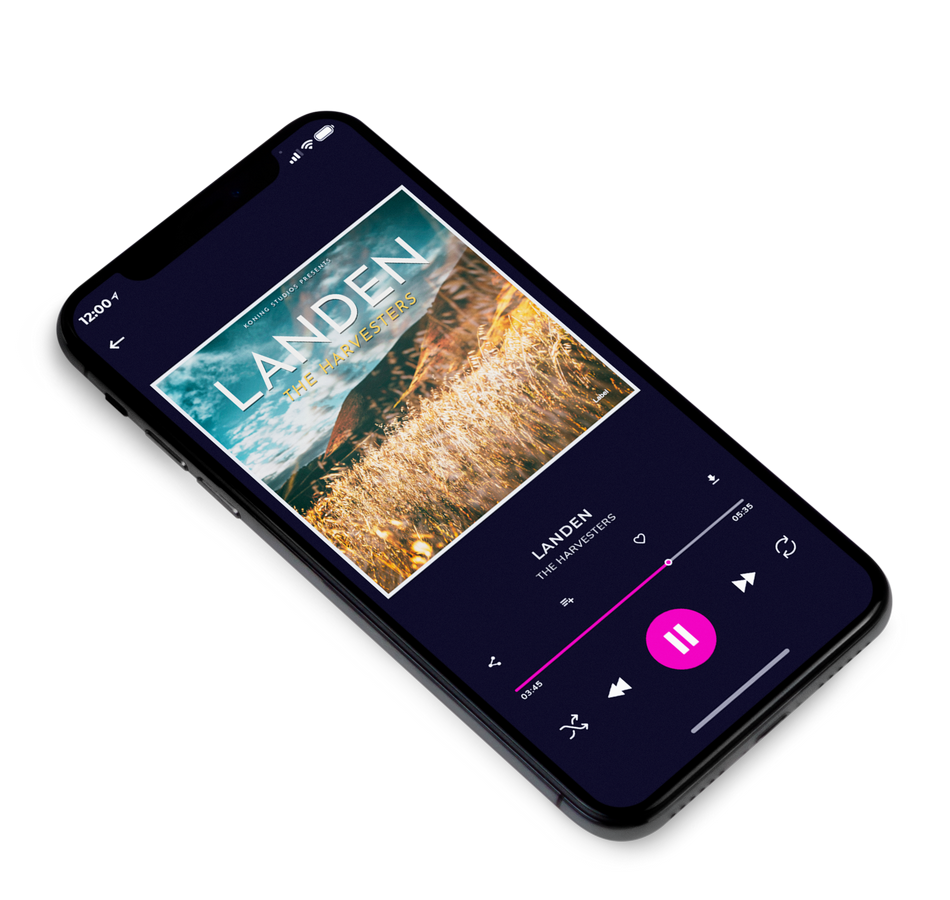 3D view of Premade Pop Album Cover - Pablo #1063 | AlbumArtZone*