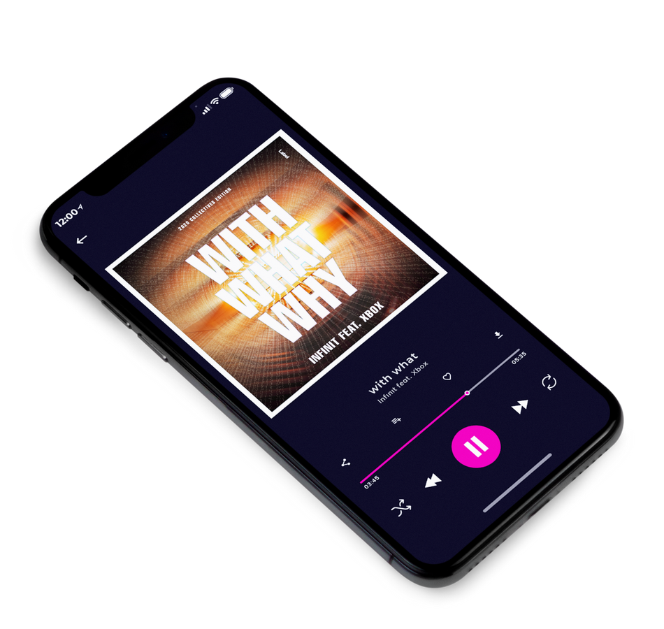 3D view of Premade Podcast Album Cover - Spicy Mix #1069 | AlbumArtZone*
