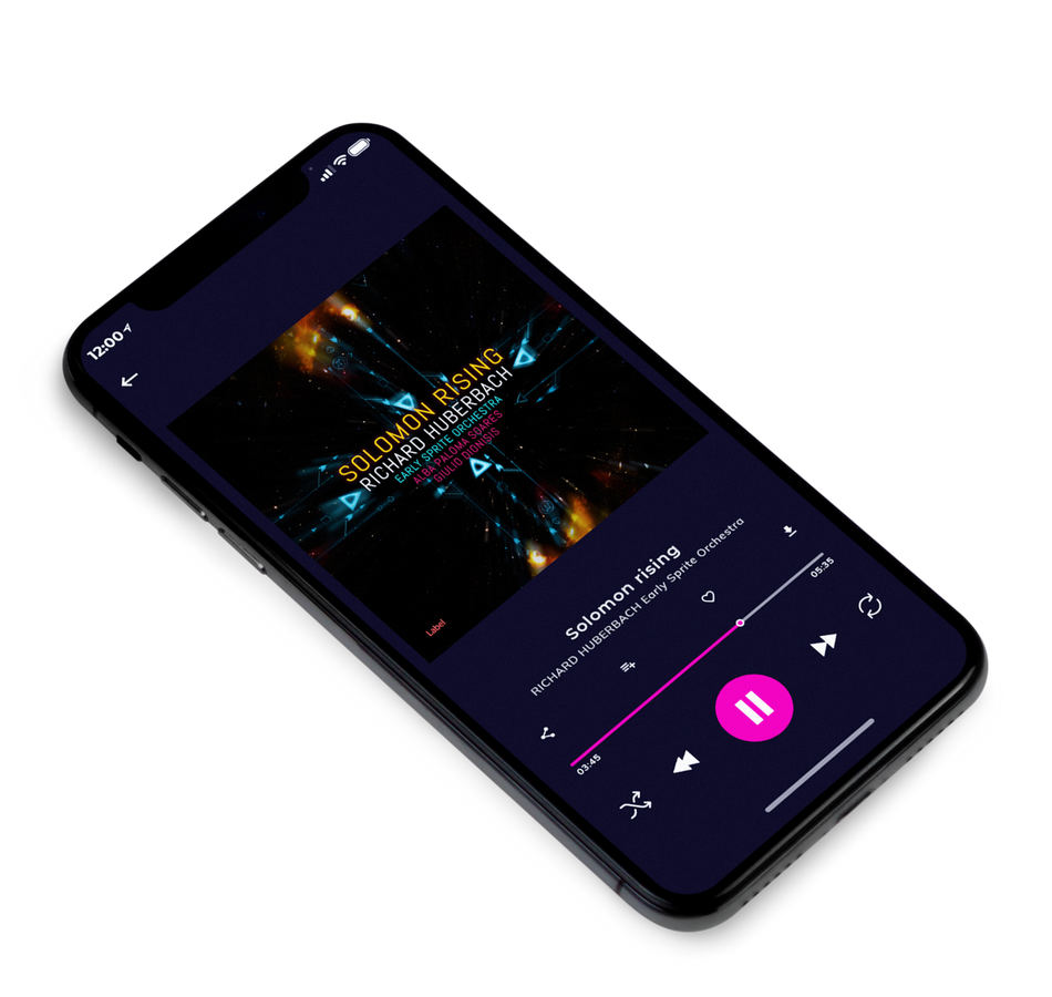 3D view of Premade Electronica & Ambient Album Cover - Cod Gray #1291 | AlbumArtZone*