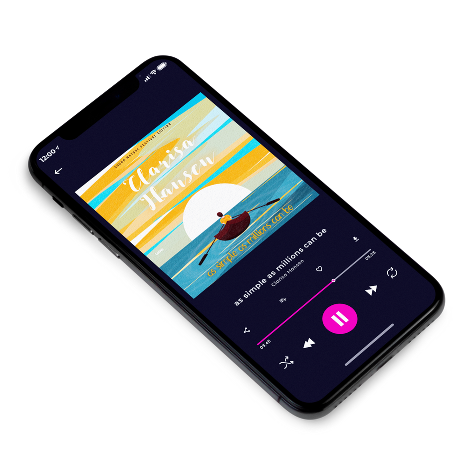 3D view of Premade Podcast Album Cover - Bismark #1333 | AlbumArtZone*