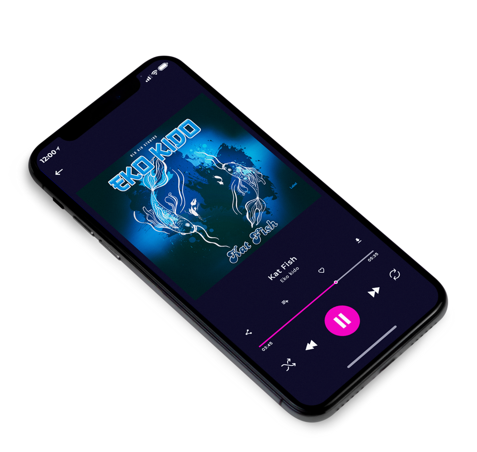 3D view of Premade Pop Album Cover - Blue Whale #1380 | AlbumArtZone*