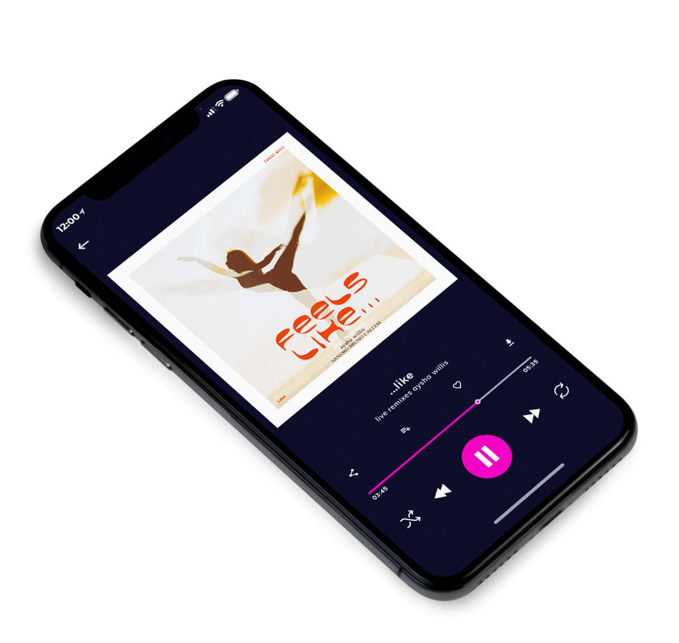 3D view of Premade Pop Album Cover - Pearl Bush #1554 | AlbumArtZone*