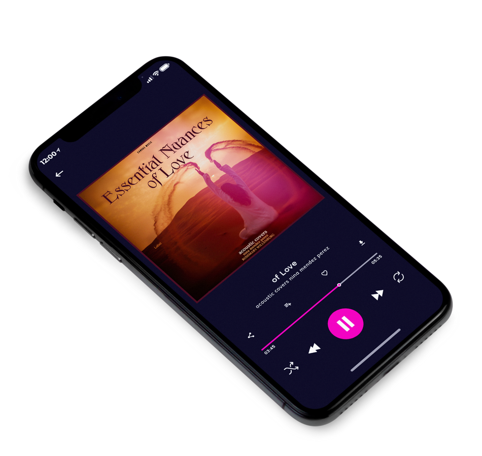 3D view of Premade Podcast Album Cover - Nutmeg #1557 | AlbumArtZone*