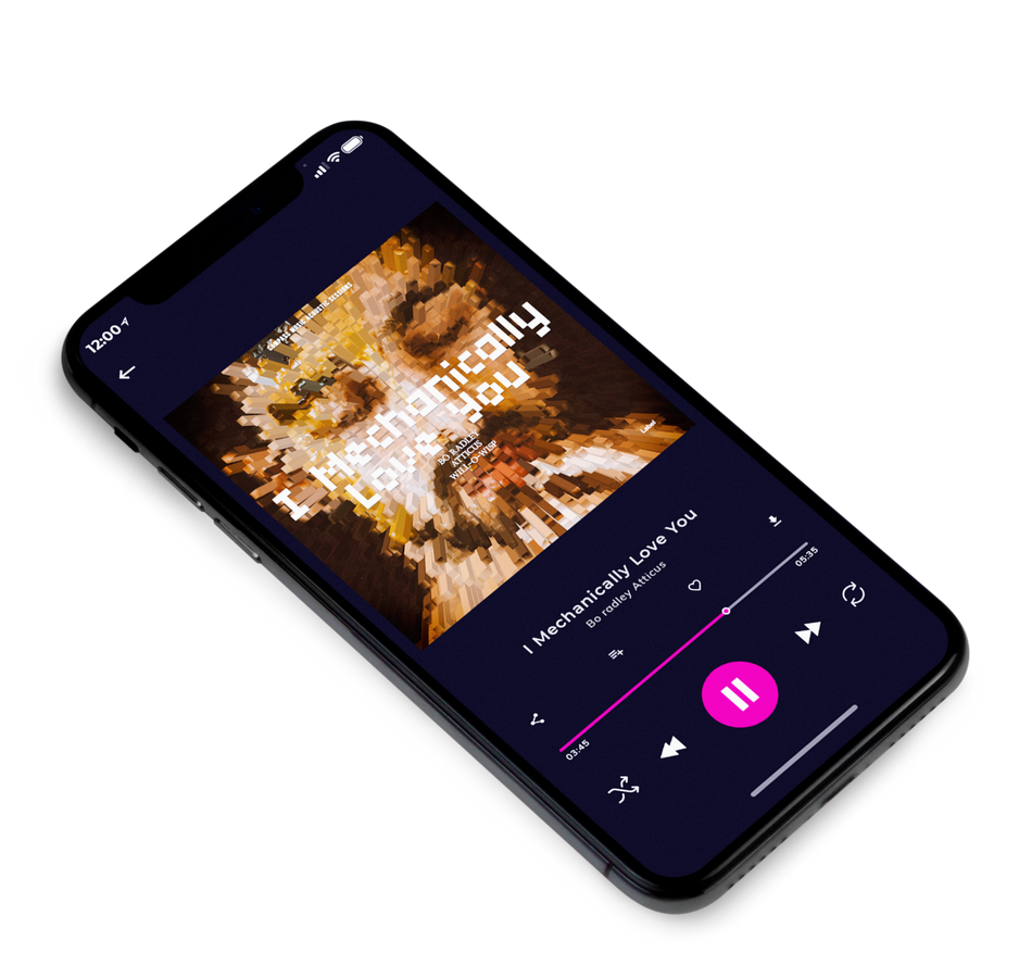 3D view of Premade Pop Album Cover - Cedar #1576 | AlbumArtZone*
