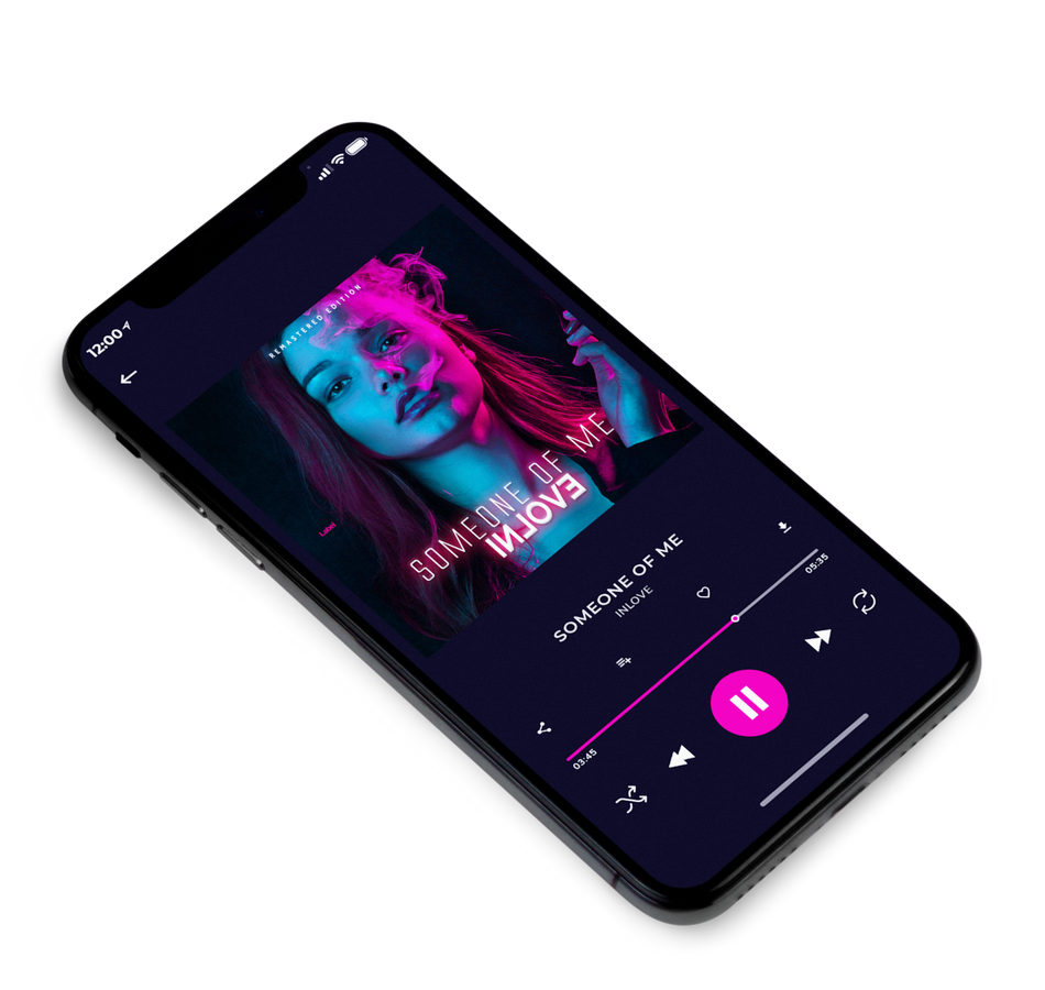 3D view of Premade Pop Album Cover - Mirage #1847 | AlbumArtZone*